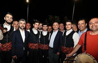 Efkan Ala memleketi Erzurum’da