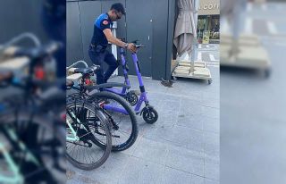 Marmaris’te zabıtadan scooter mesaisi