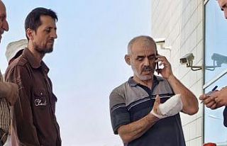 Ağaç keserken parmağı koptu