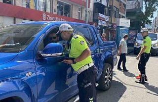Araçları tek tek durdular