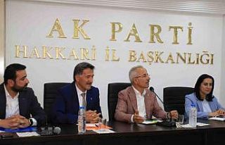Bakan Uraloğlu, Hakkari’den ayrıldı