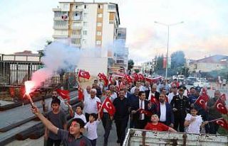 Kavak’ta 15 Temmuz kutlaması