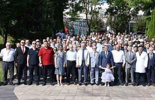 Üniversitesi personeli bayramlaştı