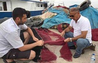 Balıkçılardan sezona hummalı hazırlık