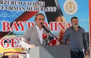 Erzurum’da hasat bayramı