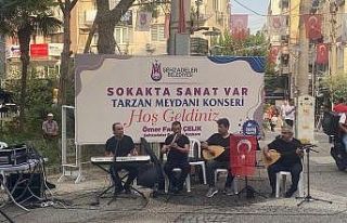 Şehzadeler’in sokaklarında sanat var