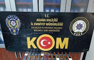 Adana’da kaçakçılık operasyonu