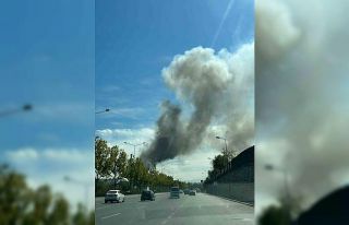 Ankara’da sanayi sitesinde yangın