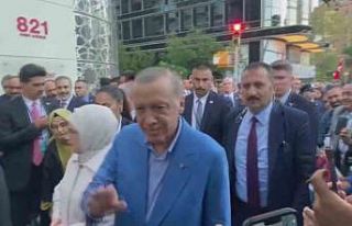 Cumhurbaşkanı Erdoğan, Türkevi’ne geldi