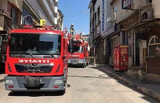 Elazığ’da otel yangını