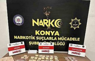 Konya’da uyuşturucu operasyonu