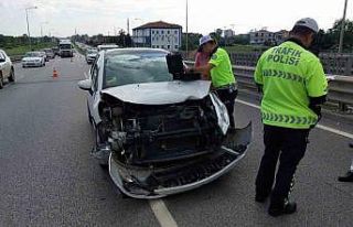 Samsun’da zincirleme kaza