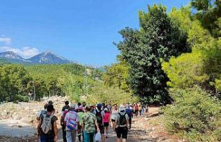 Yeşilçam yolunda doğa yürüyüşü