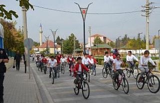 Beylikova’da bisiklet turu