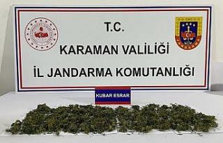 Karaman’da uyuşturucu operasyonu