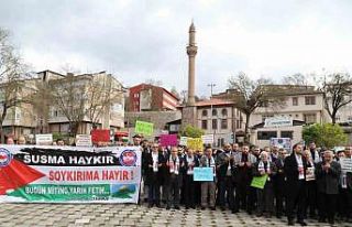 Kavak’ta İsrail’e büyük öfke