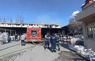 Konya’da sanayi bölgesinde yangın