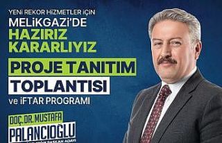 Başkan Palancıoğlu projelerini tanıtacak