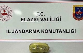 Elazığ’da uyuşturucu taciri yakalandı