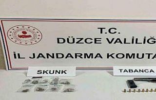 Jandarma yol uygulamada yakalandı