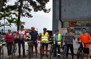 İznik’te triatlon yarışması düzenlendi