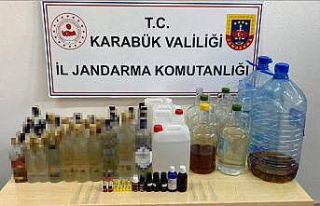 Karabük’te alkol operasyonu