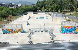 Kartepe’ye skate park yapıldı