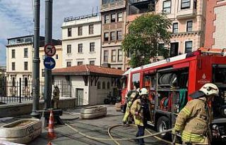 Beyoğlu’nda trafo yangını