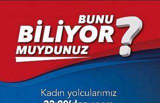 BURULAŞ’tan kadın yolculara müjde!