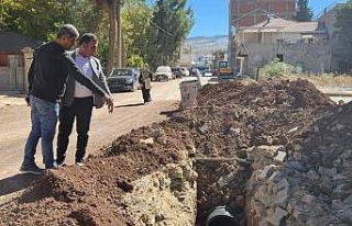 Devlet hastanesinin yolu asfaltlandı