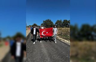 Doğanın güzelliklerini keşfetmeye çıktılar