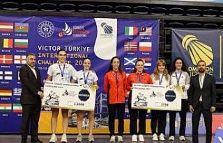 Erzincanlı badmintonculardan uluslararası başarı