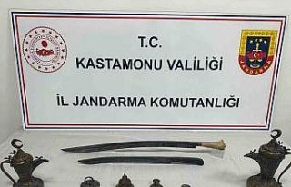 Kastamonu’da tarihi eser operasyonu