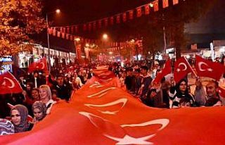 Malatya’da Cumhuriyet coşkusu