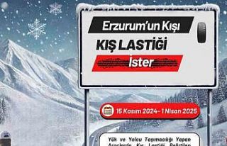 Sürücülere kış lastiği hatırlatması