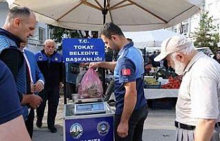 Tokat’ta pazar yerleri denetlendi