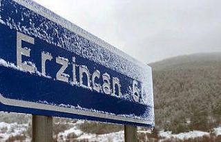 Erzincan’a soğuk hava uyarısı