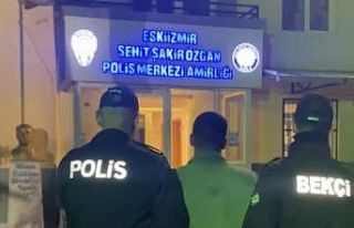 Hırsız kaçtı, polis yakaladı