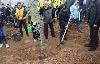 Malatya’da fidanlar toprakla buluştu