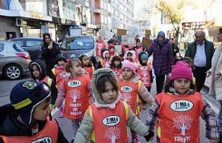 Samsun’da erozyonla mücadele yürüyüşü