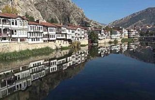 Tablo gibi şehir Amasya