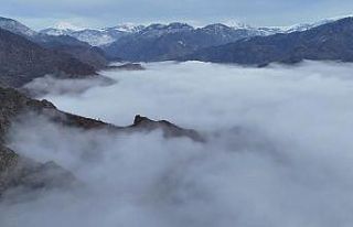 Artvin’de bulutların dansı