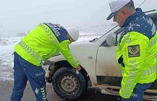 Bingöl jandarmadan trafik denetimi