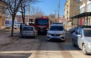 Elazığ’da ev yangını