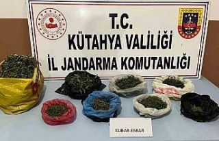 Kütahya’da jandarmadan uyuşturucu operasyonu