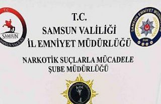 Samsun’da metamfetamin ele geçirildi