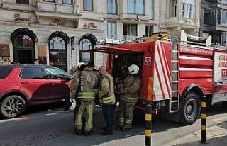 Beyoğlu’nda otelde yangın paniği