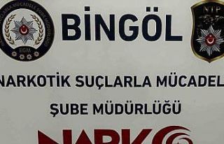 Bingöl’de uyuşturucu operasyonu