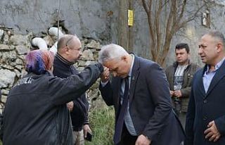 Edremit Belediyesi’nden taziye ziyareti