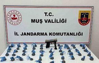 Muş’ta uyuşturucu operasyonu